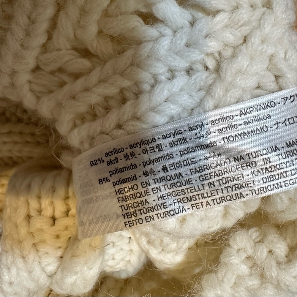 Zara *NWT* Cable Knit Sweater - Picture 8 of 10